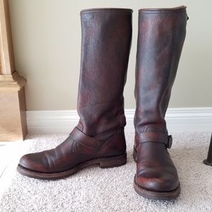 Frye Veronica mid calf leather boots